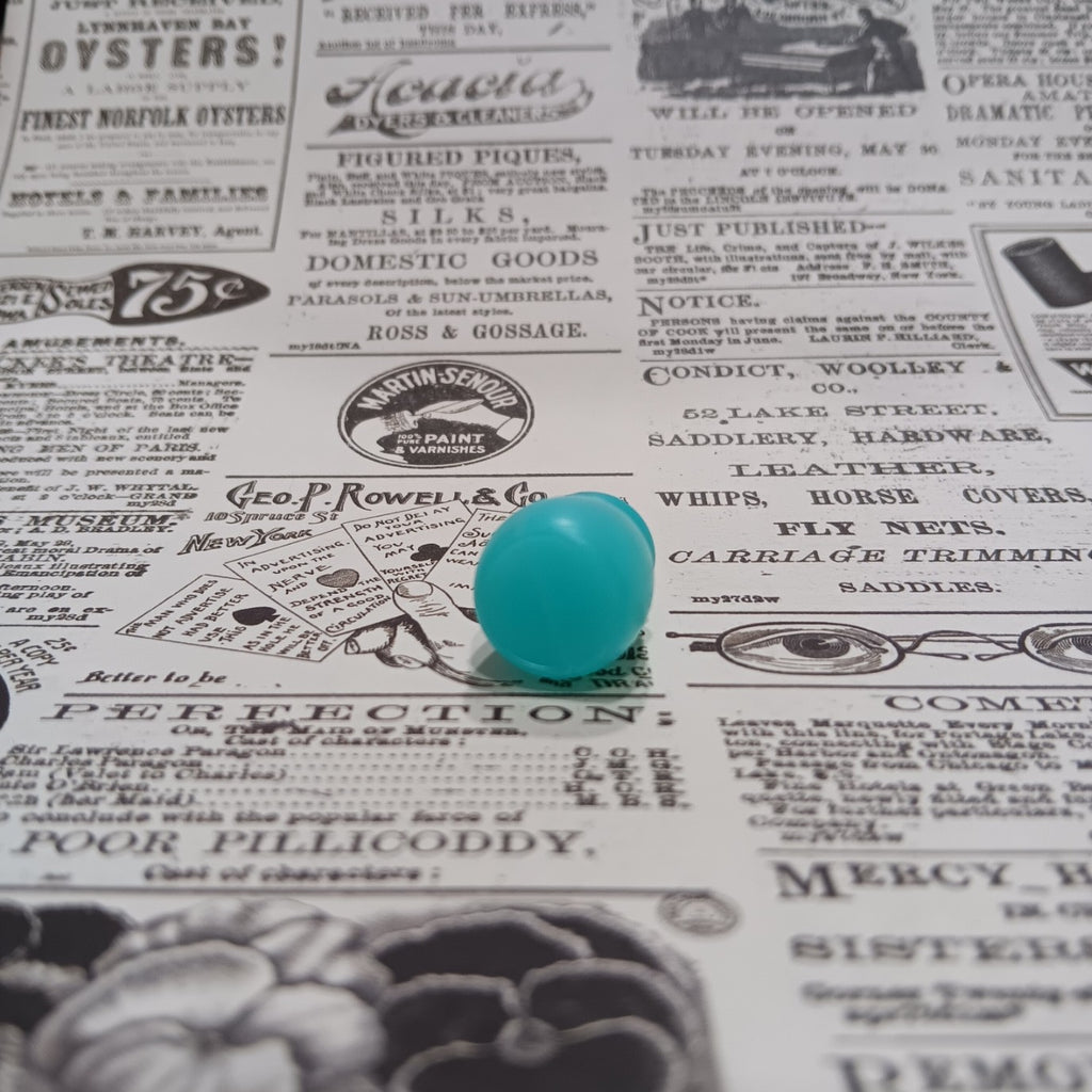 Miniature Blue Baby Bottle