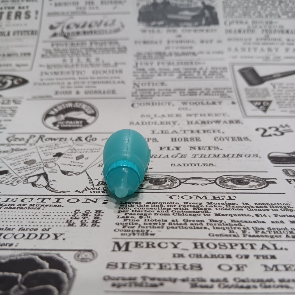 Miniature Blue Baby Bottle