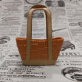 My Scene Barbie doll light brown Patchwork Purse