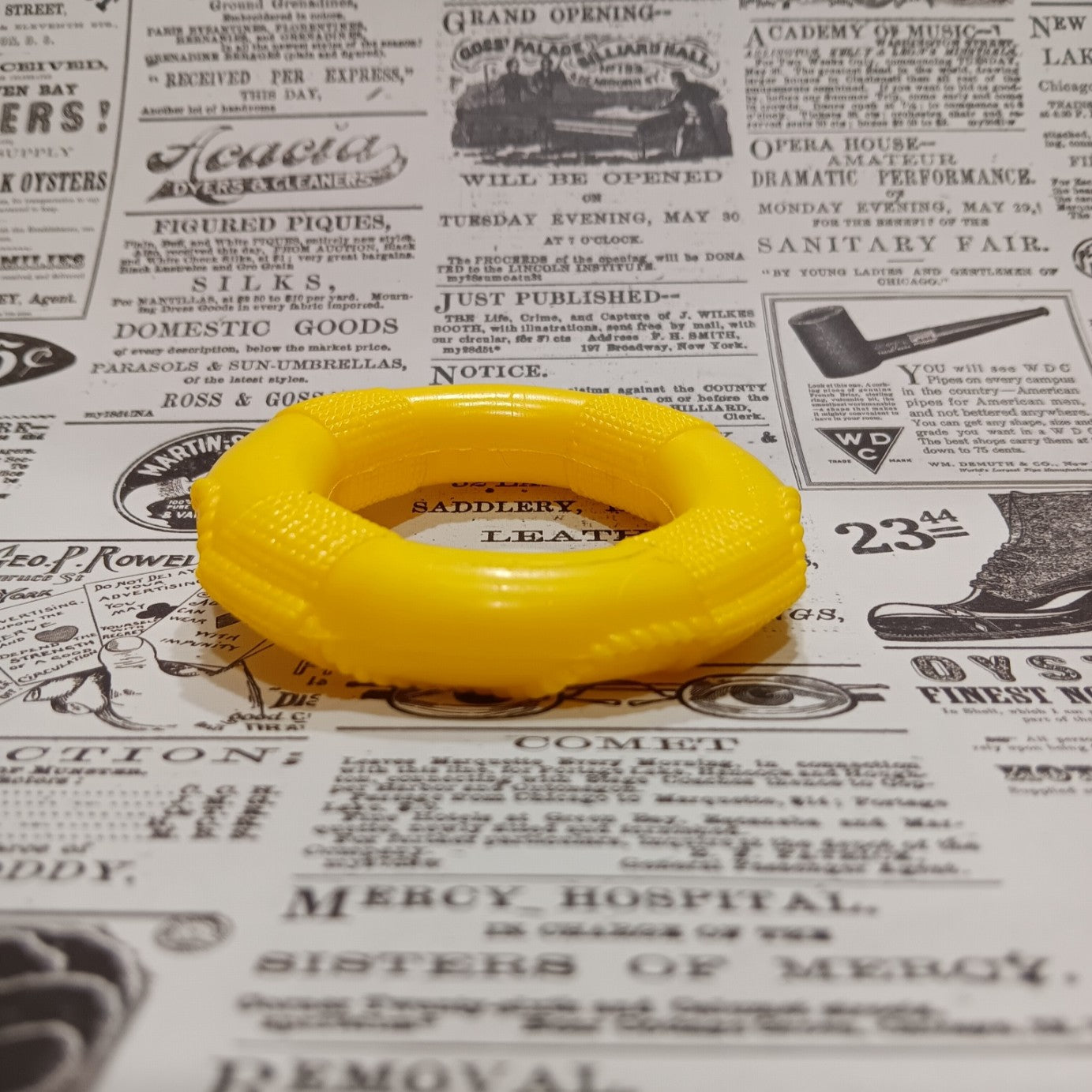Barbie Yellow Innertube/Life Saver Ring