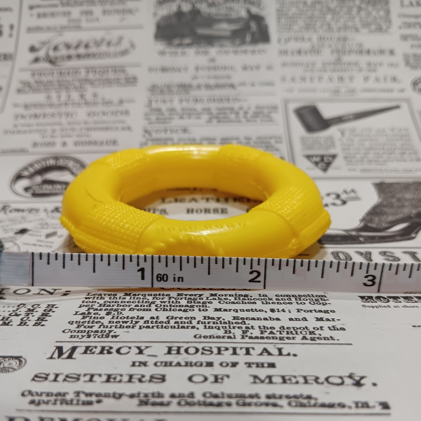 Barbie Yellow Innertube/Life Saver Ring