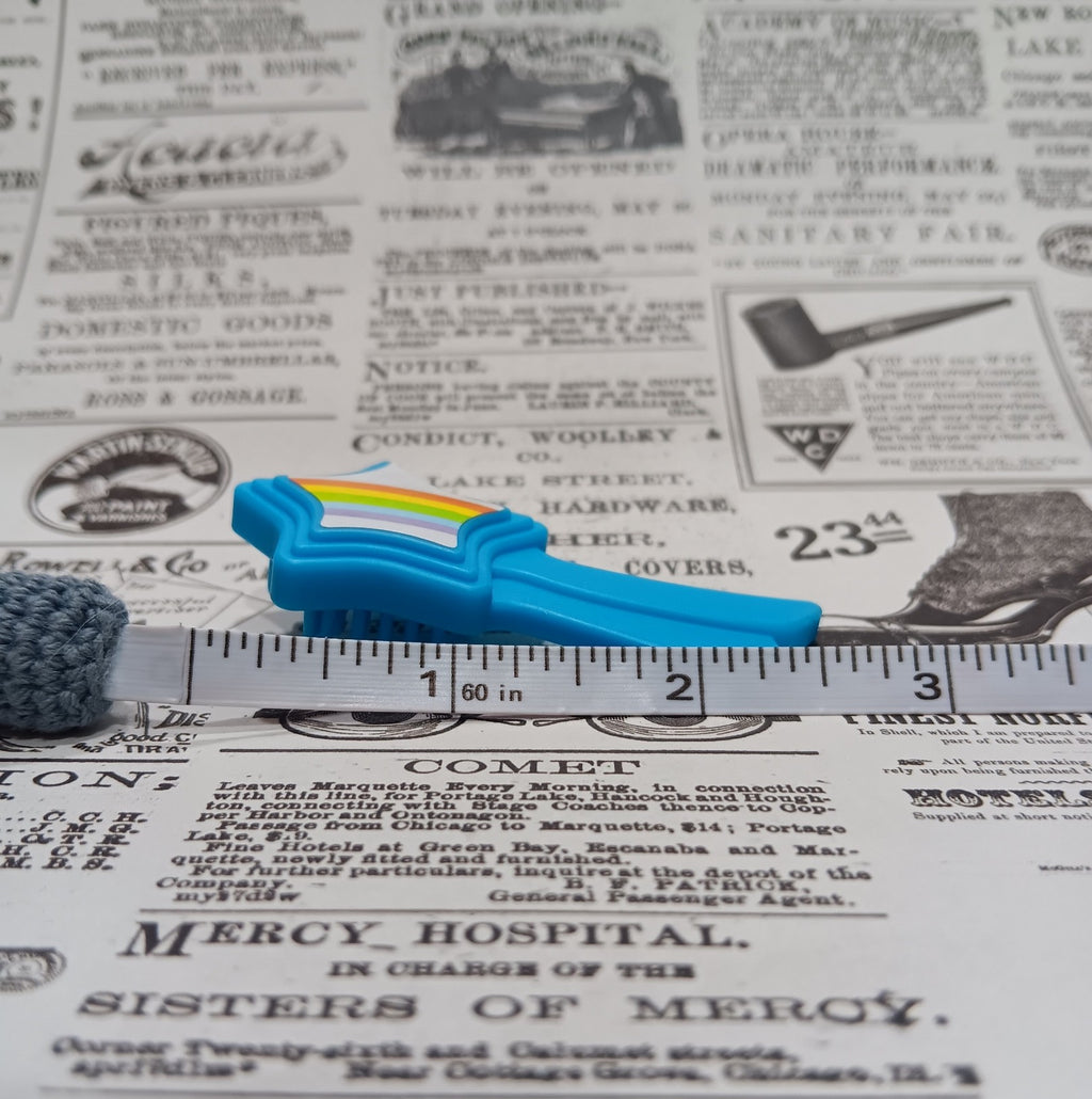Vintage G1 My Little Pony Blue Shooting Star Hairbrush