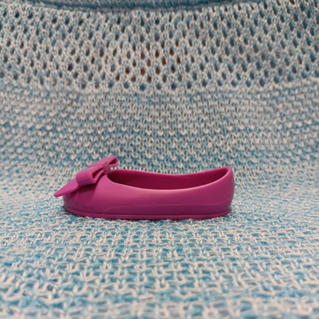 Our Generation Magenta Left Ballet Flat with Bow Accent