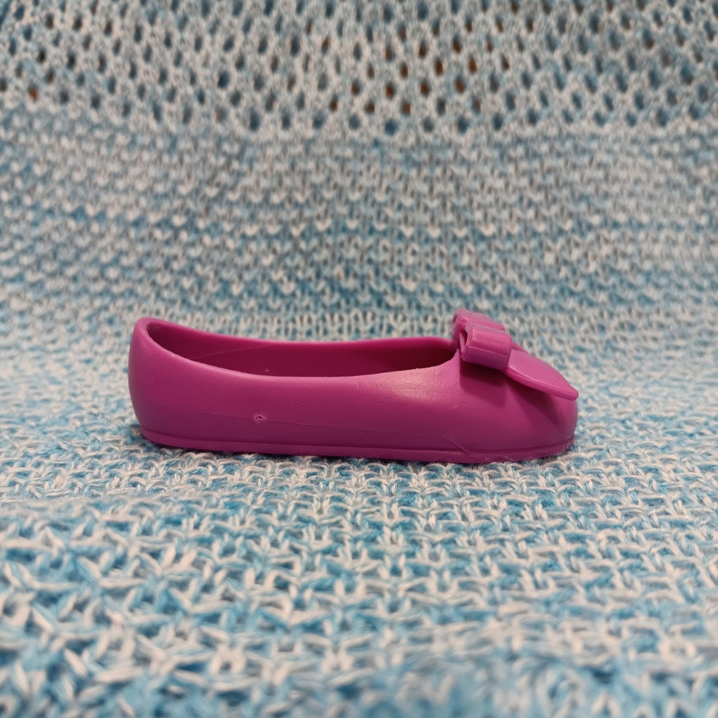 Our Generation Magenta Left Ballet Flat with Bow Accent