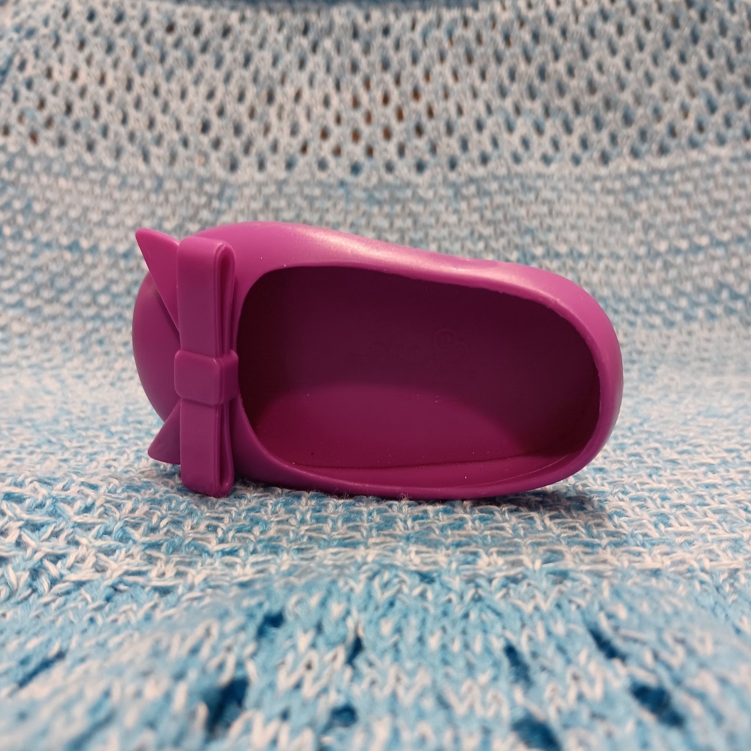Our Generation Magenta Left Ballet Flat with Bow Accent