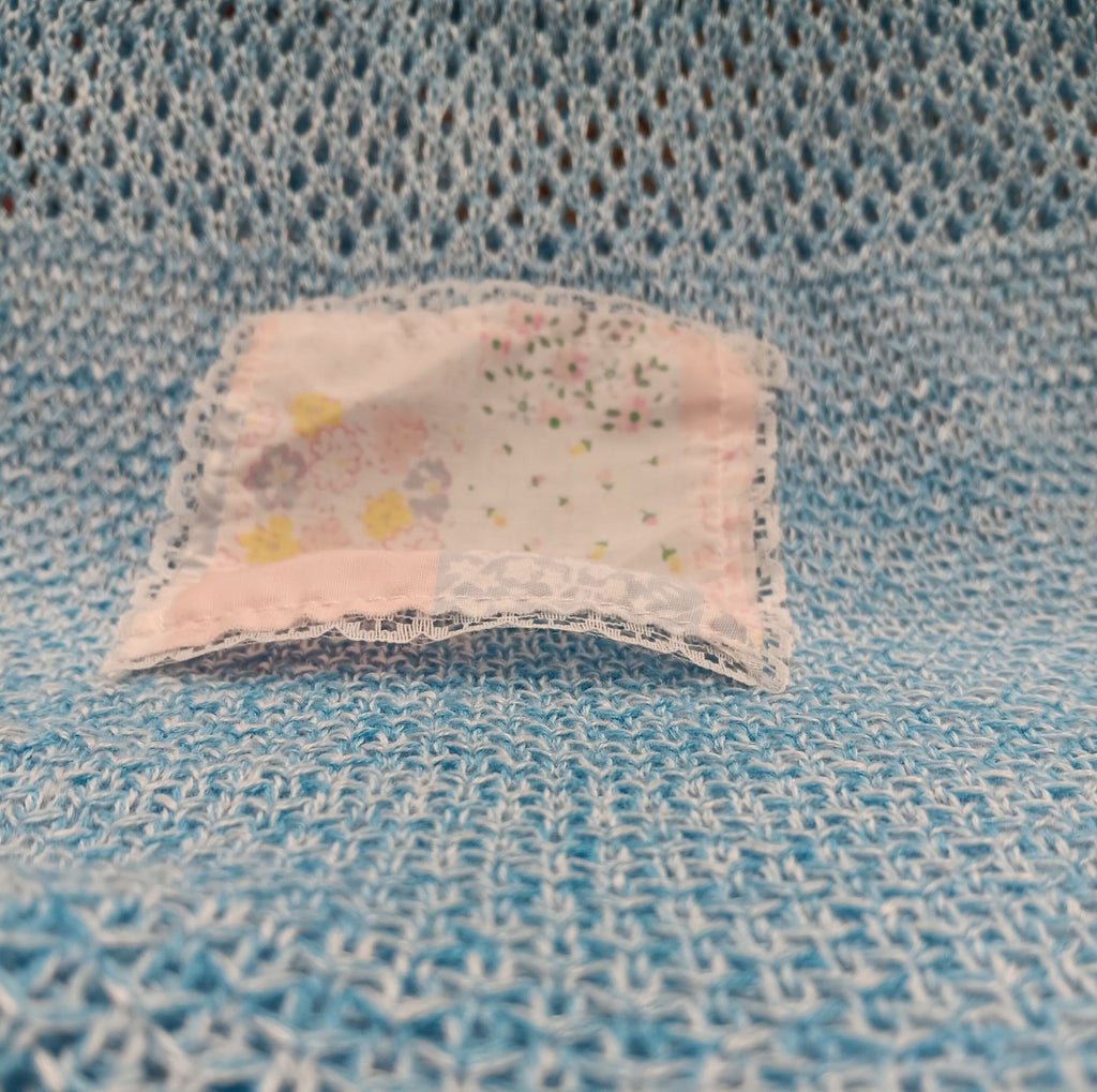 Vintage Handmade Barbie Baby Blanket