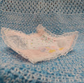 Vintage Handmade Barbie Baby Blanket