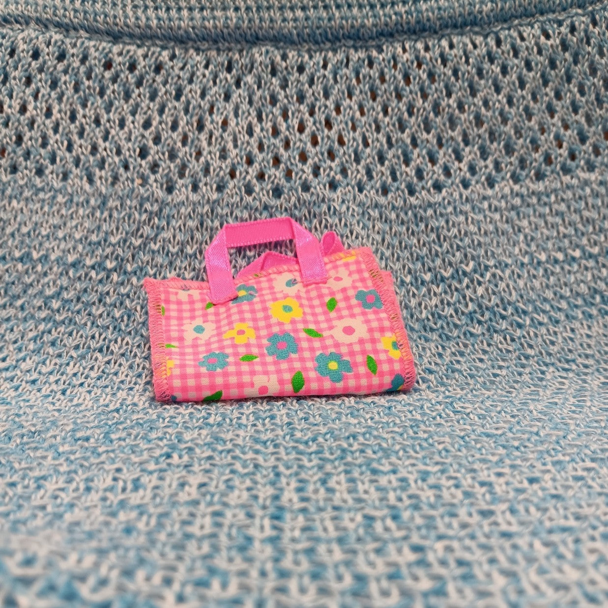 Barbie Happy Family Baby Krissy Diaper Bag/Changing Pad