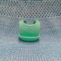 Small Mint Green Plastic Baby Doll Bib