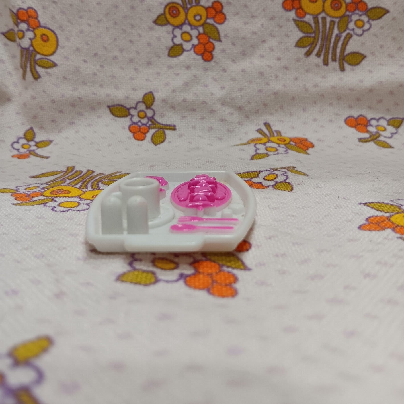 Vintage 1990's Barbie Playhouse Shish Kabob Food Tray
