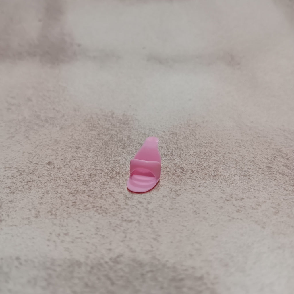 Vintage 1960's Barbie Rose Pink open toe heel