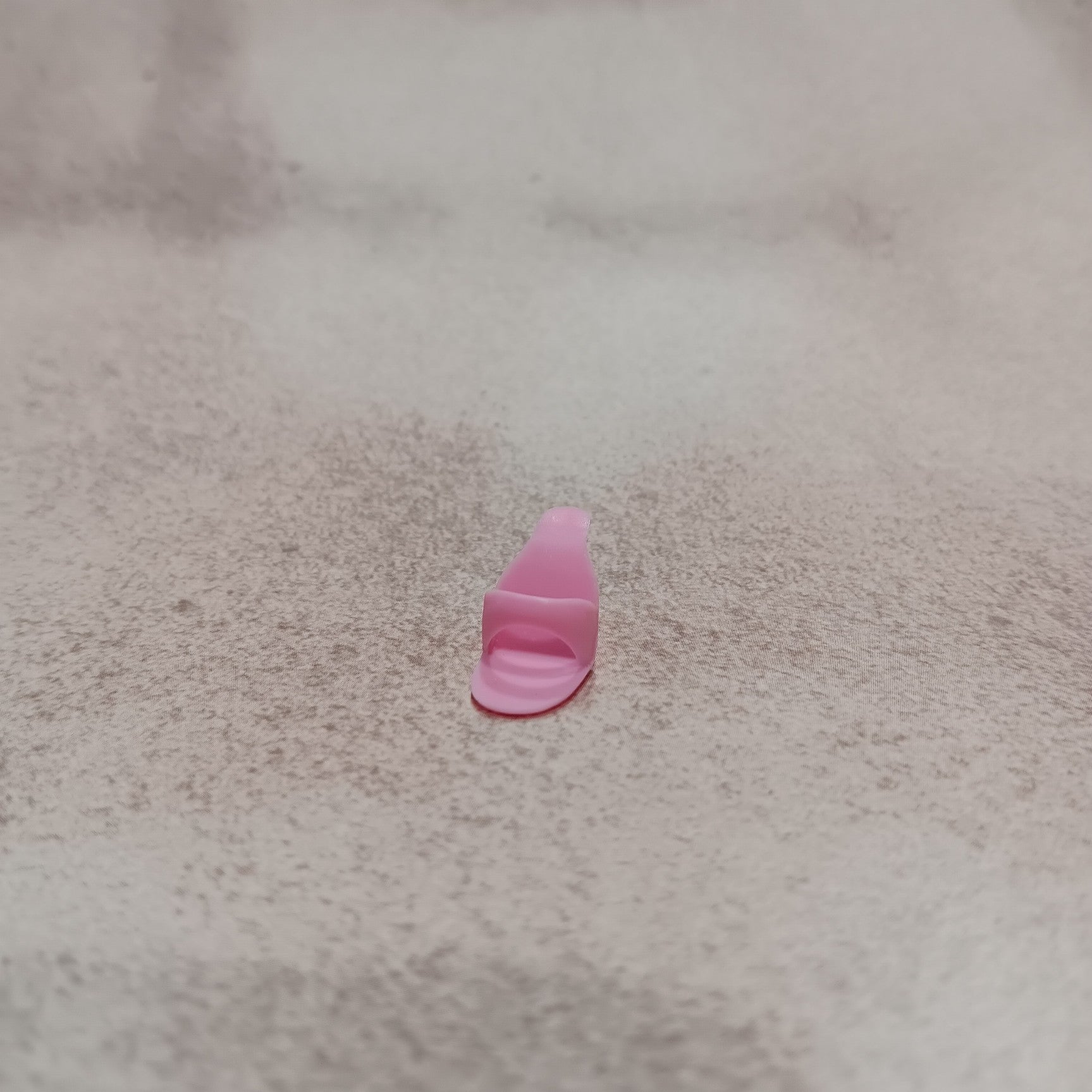 Vintage 1960's Barbie Rose Pink open toe heel