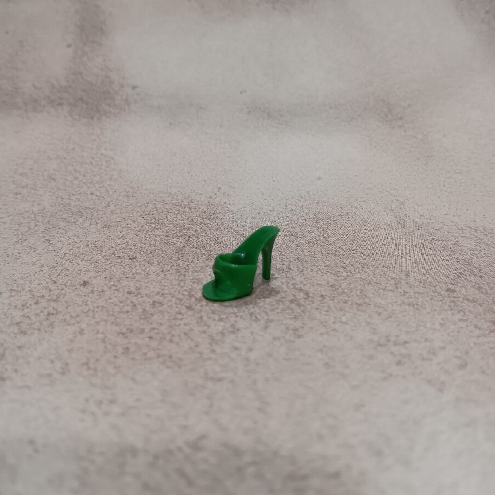 Vintage 1960's Barbie Green open toe heel