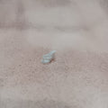 Vintage 1960's Barbie Sized White open toe heel