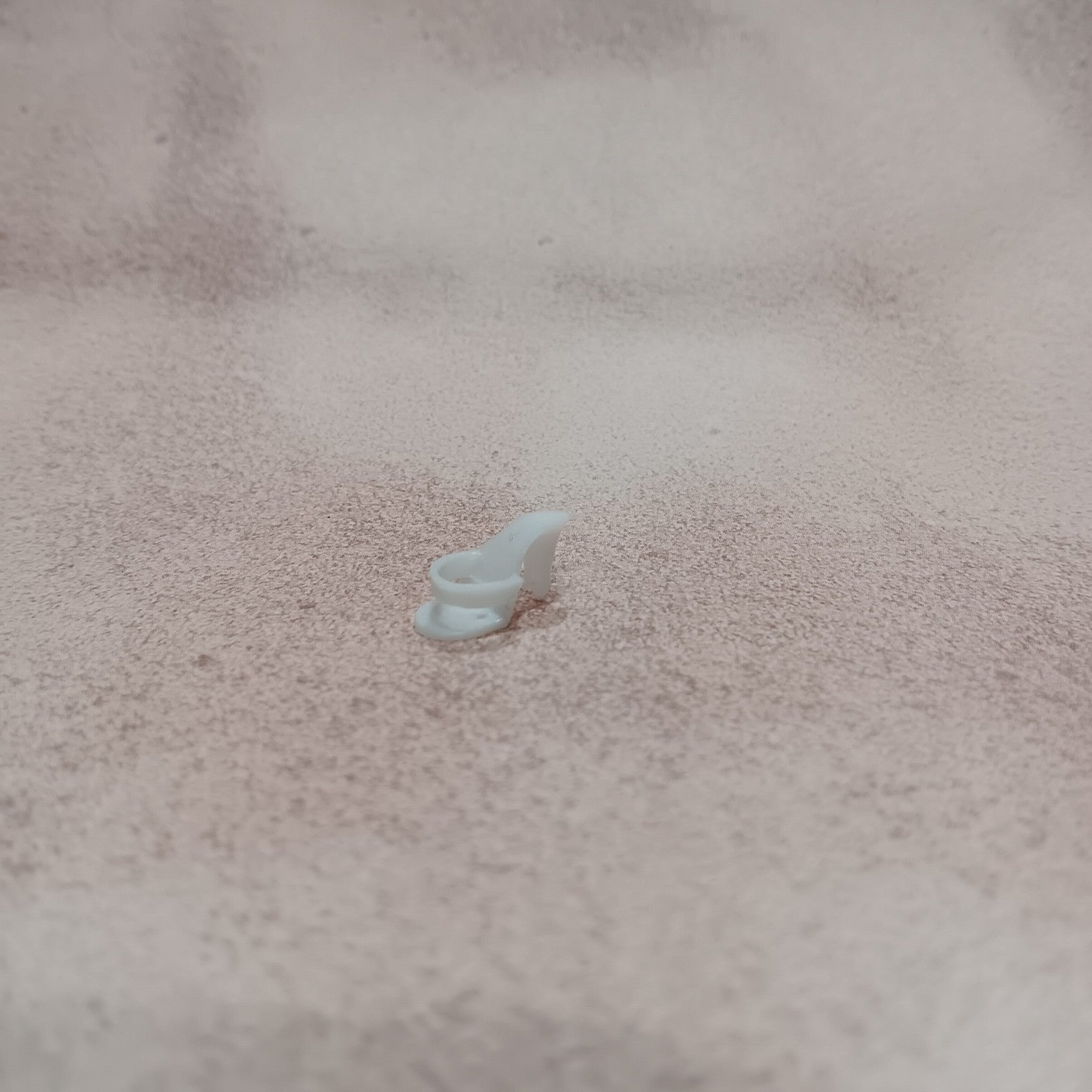 Vintage 1960's Barbie Sized White open toe heel