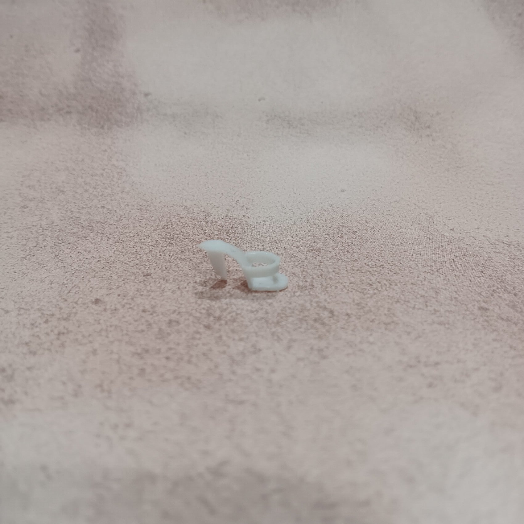 Vintage 1960's Barbie Sized White open toe heel