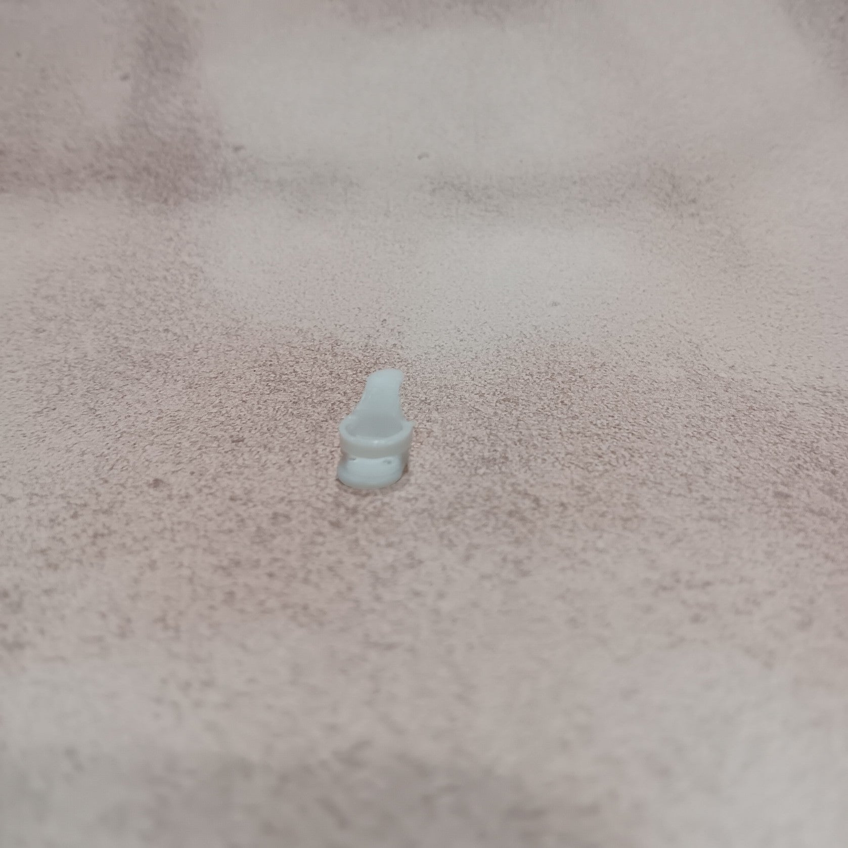 Vintage 1960's Barbie Sized White open toe heel