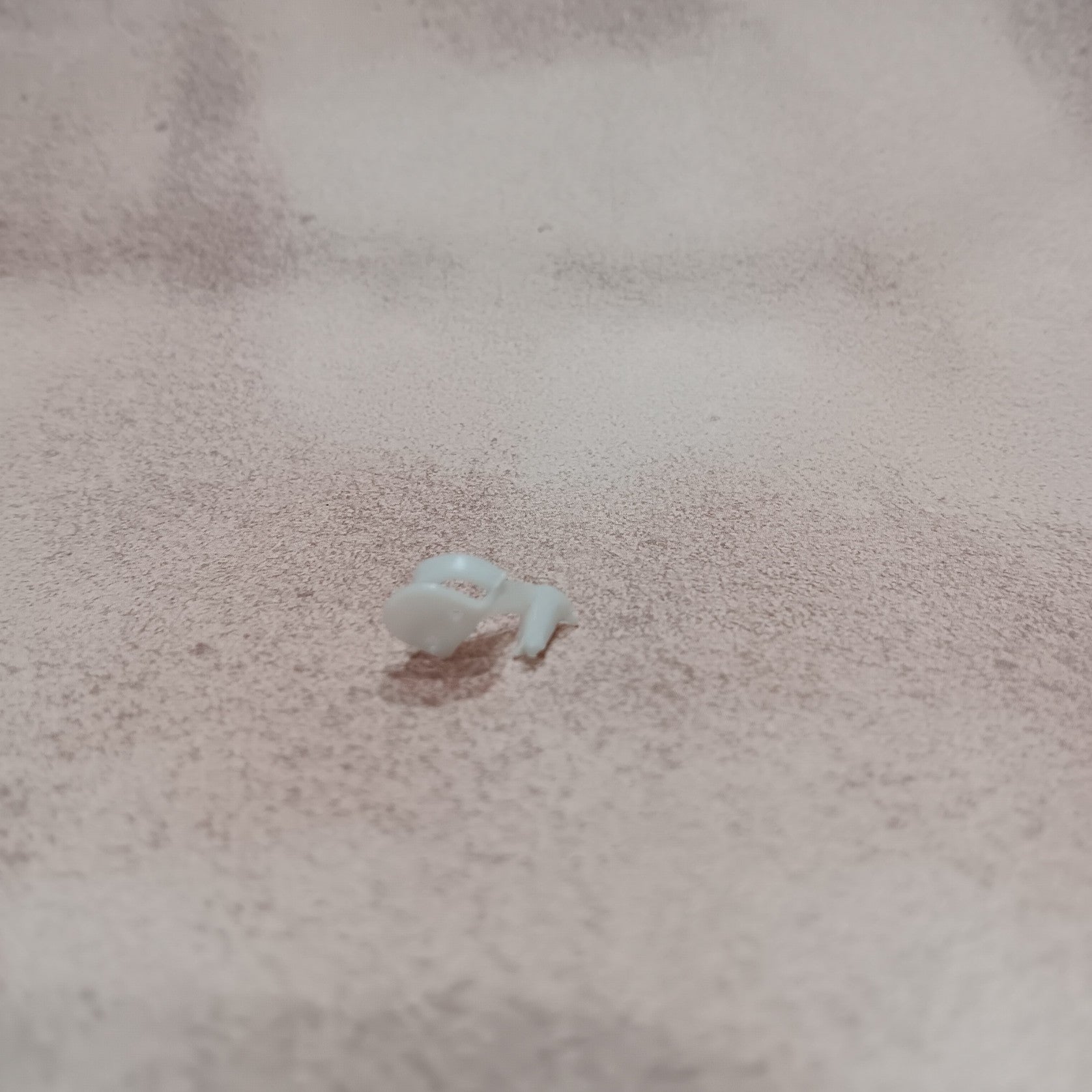 Vintage 1960's Barbie Sized White open toe heel