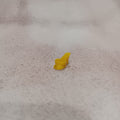 Vintage 1960's Barbie Sized Yellow open toe heel