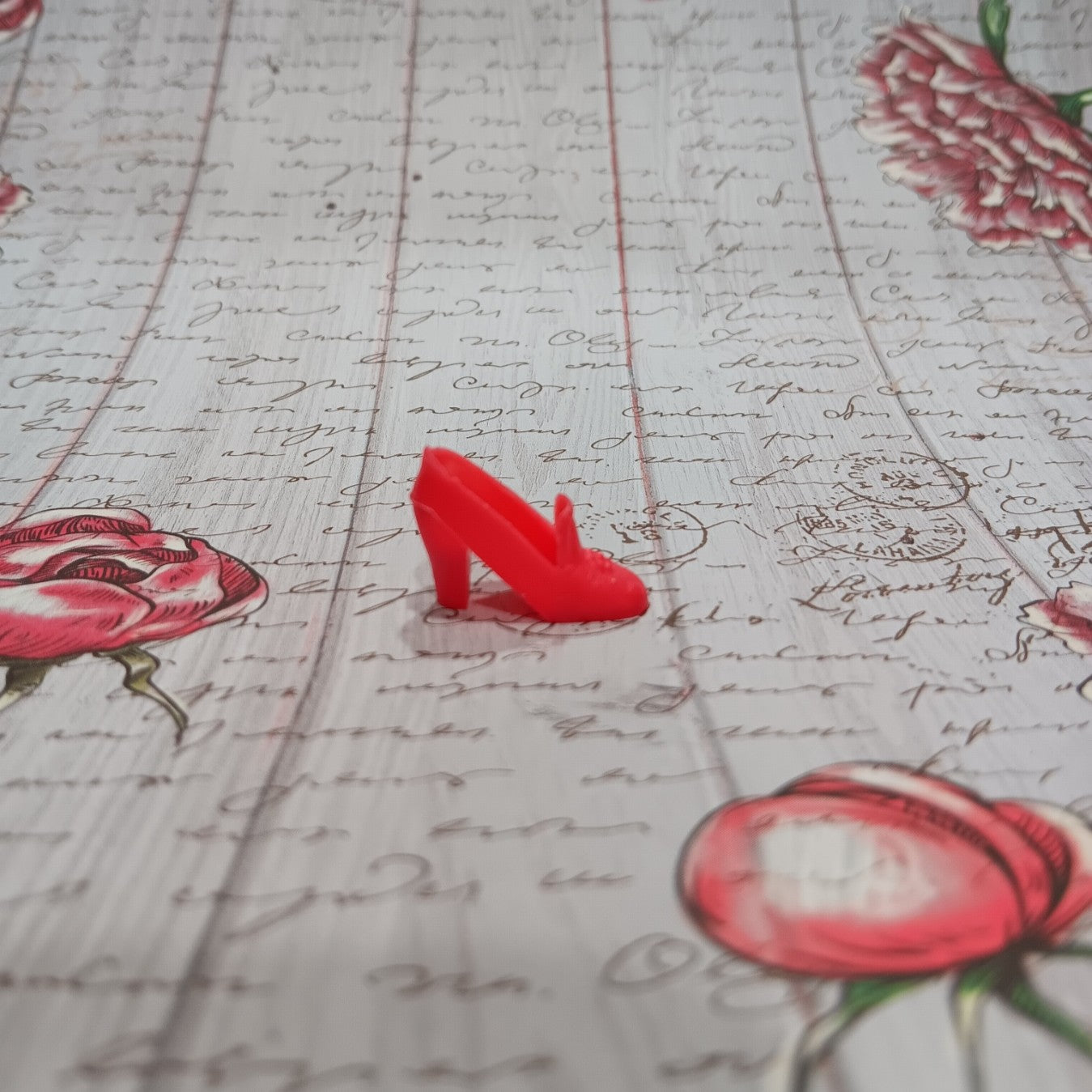Vintage Barbie Bright Red Pilgrim Shoe