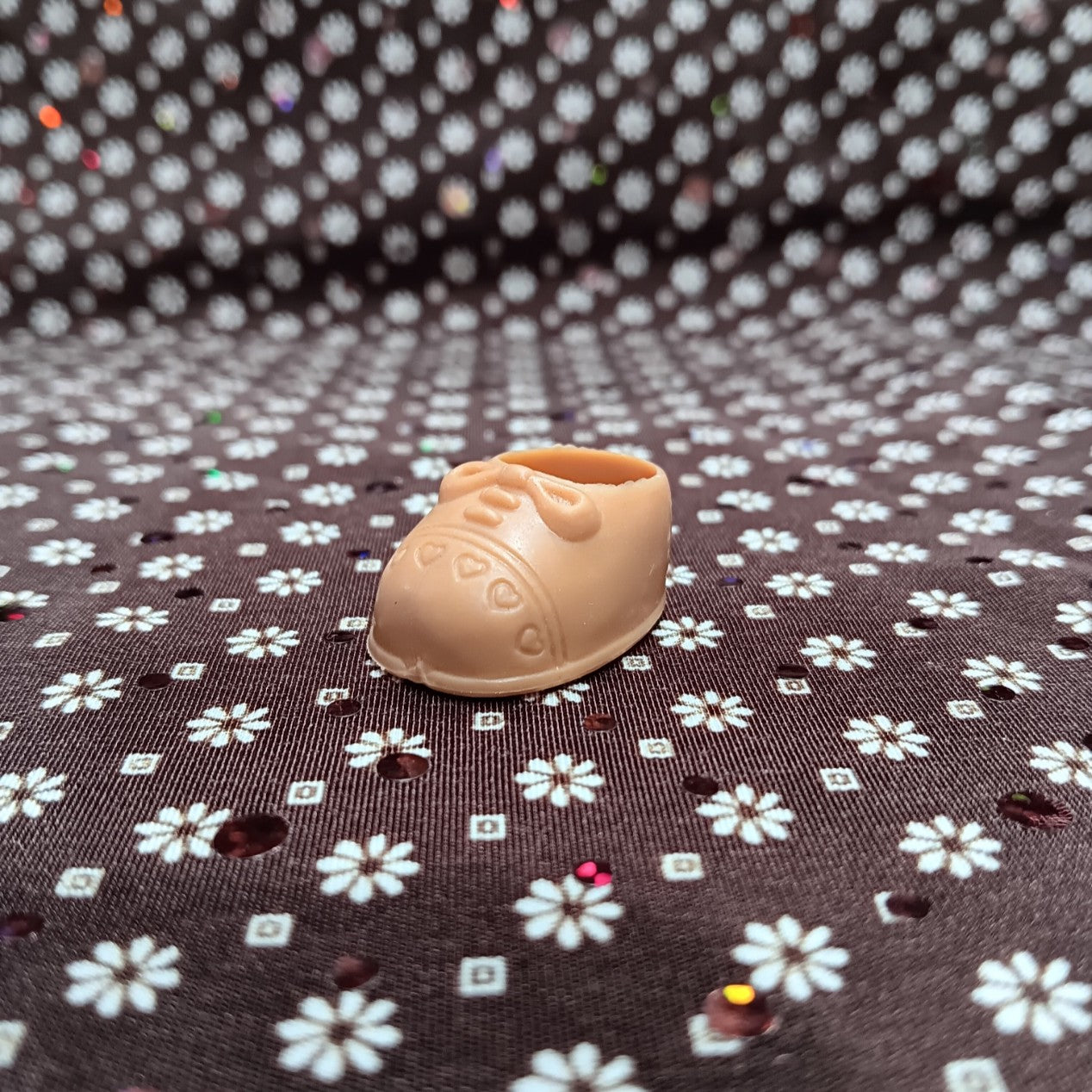 Vintage Strawberry Shortcake's Tan Shoe