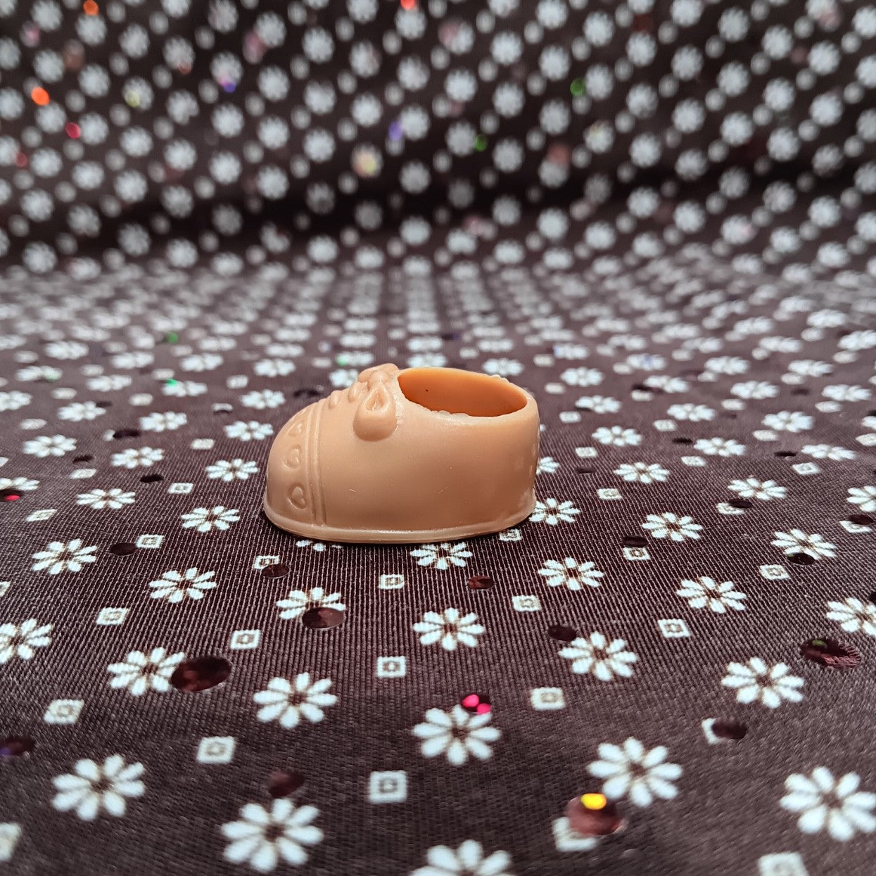 Vintage Strawberry Shortcake's Tan Shoe