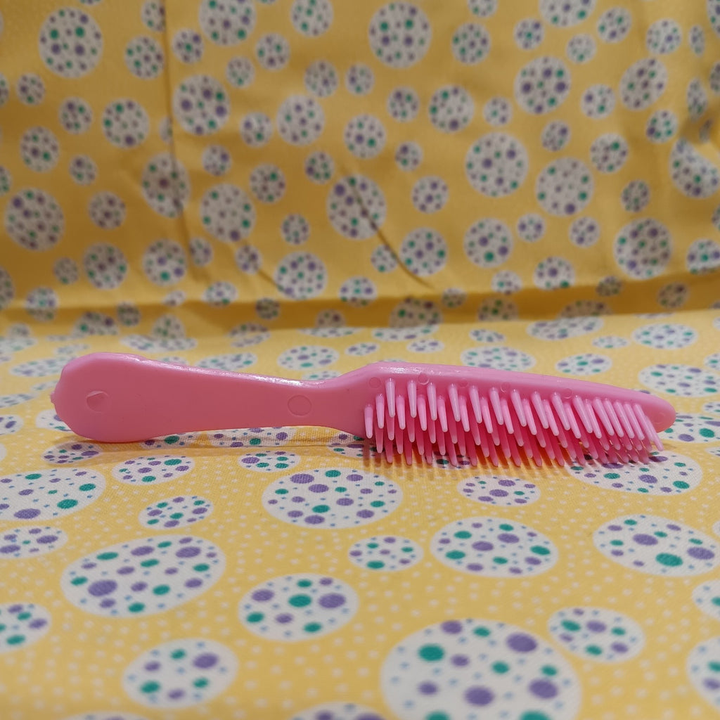Vintage 1970's Flower Princess Hairbrush