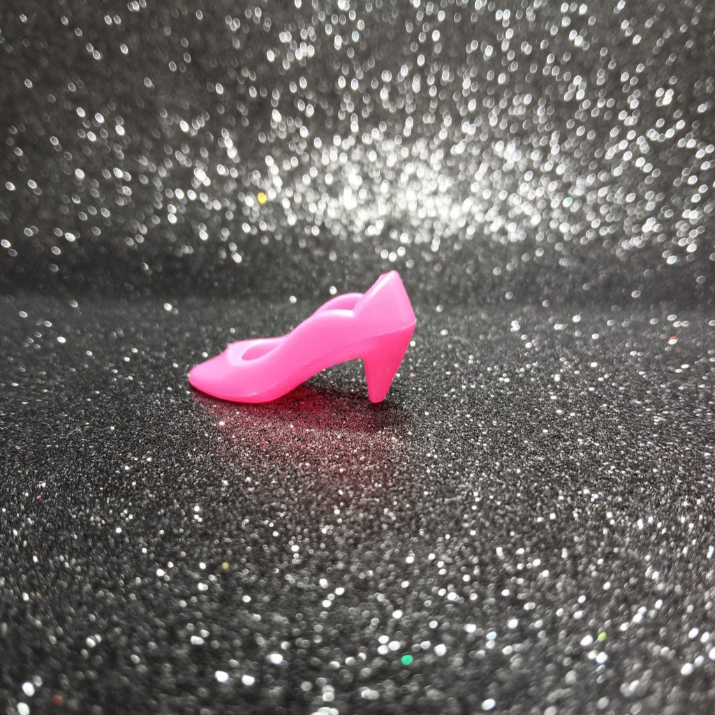 Rock 'n Curl Jem's Hot Pink Scalloped Edge Heel