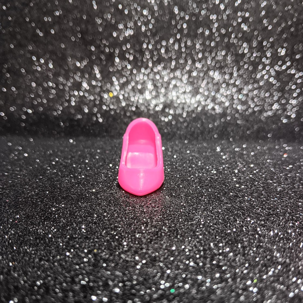 Rock 'n Curl Jem's Hot Pink Scalloped Edge Heel