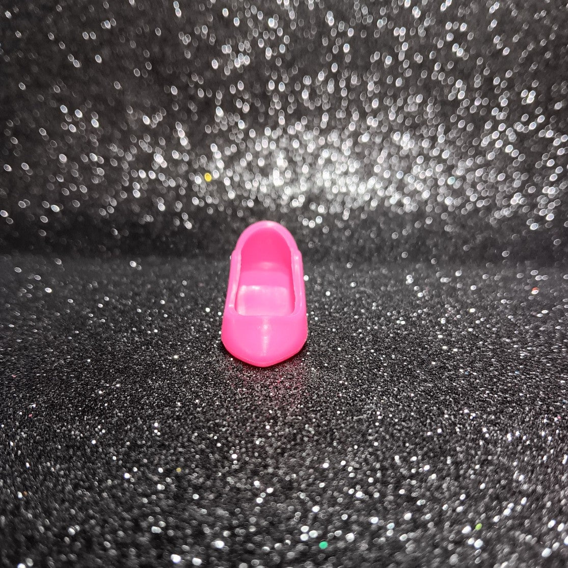 Rock 'n Curl Jem's Hot Pink Scalloped Edge Heel