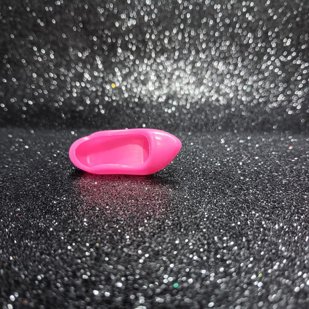 Rock 'n Curl Jem's Hot Pink Scalloped Edge Heel