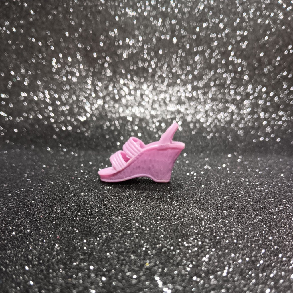 Kenner Bionic Woman Lilac Butterfly #BW109 "Cork" bottom Sandal