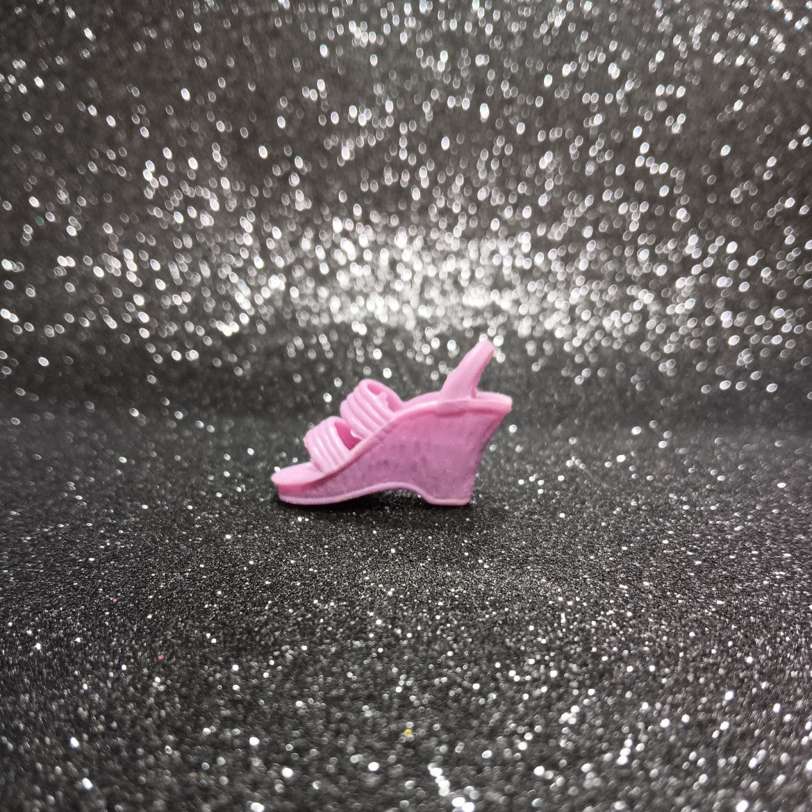 Kenner Bionic Woman Lilac Butterfly #BW109 "Cork" bottom Sandal