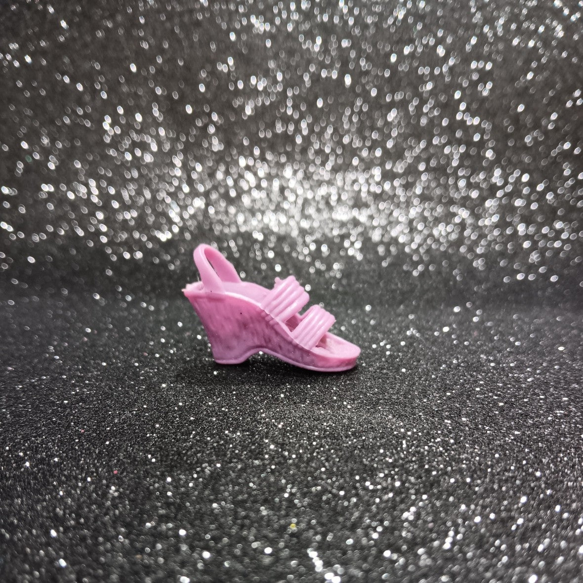 Kenner Bionic Woman Lilac Butterfly #BW109 "Cork" bottom Sandal