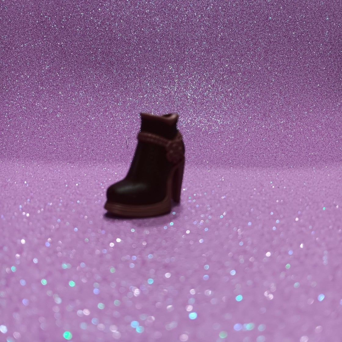 My Scene Barbie Shopping Spree Brown Ankle Boot