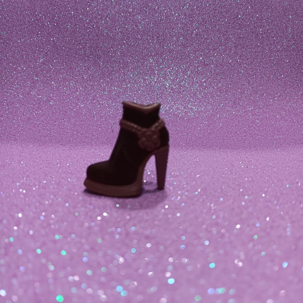 My Scene Barbie Shopping Spree Brown Ankle Boot