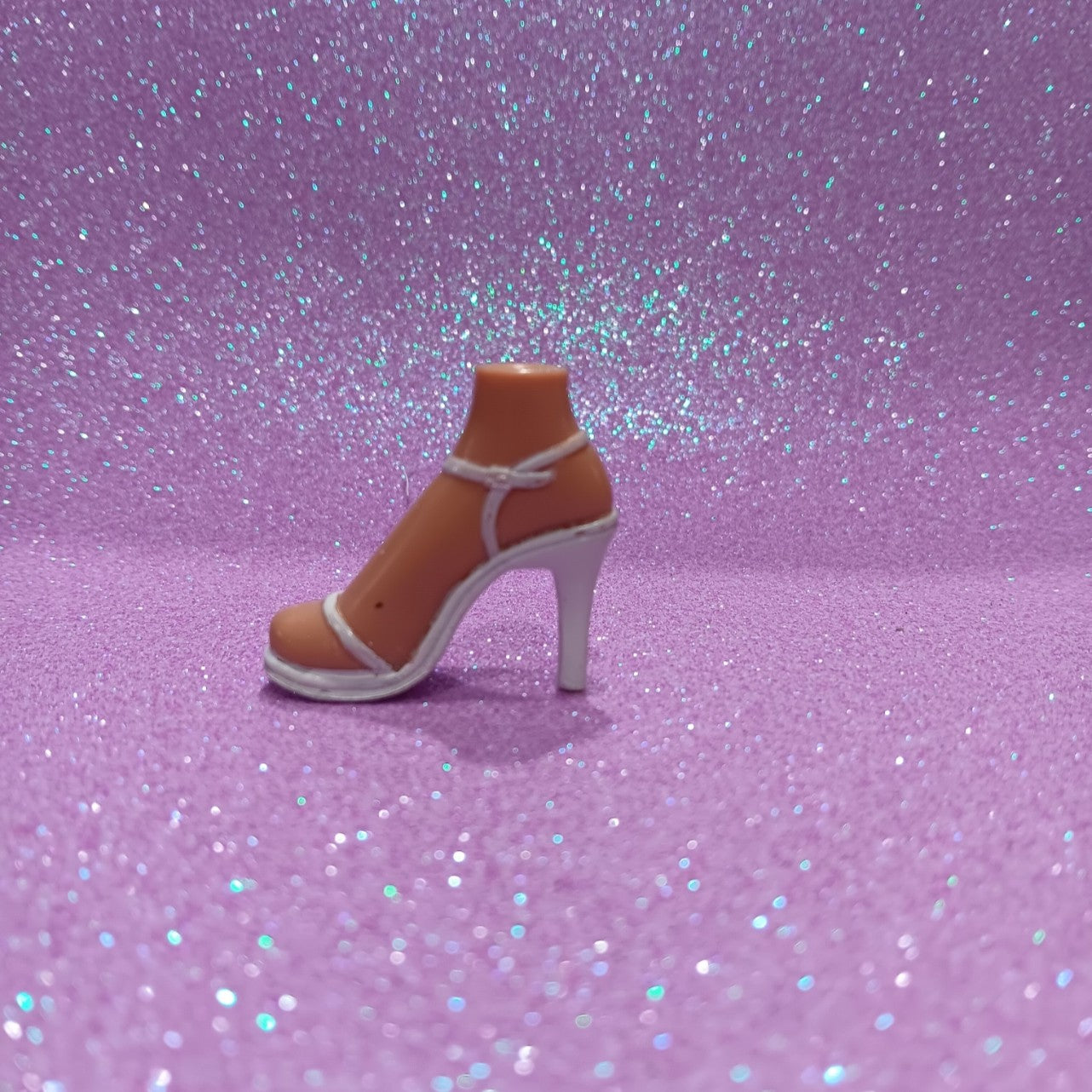 Bratz Birthday Yasmin Strappy White High Heel