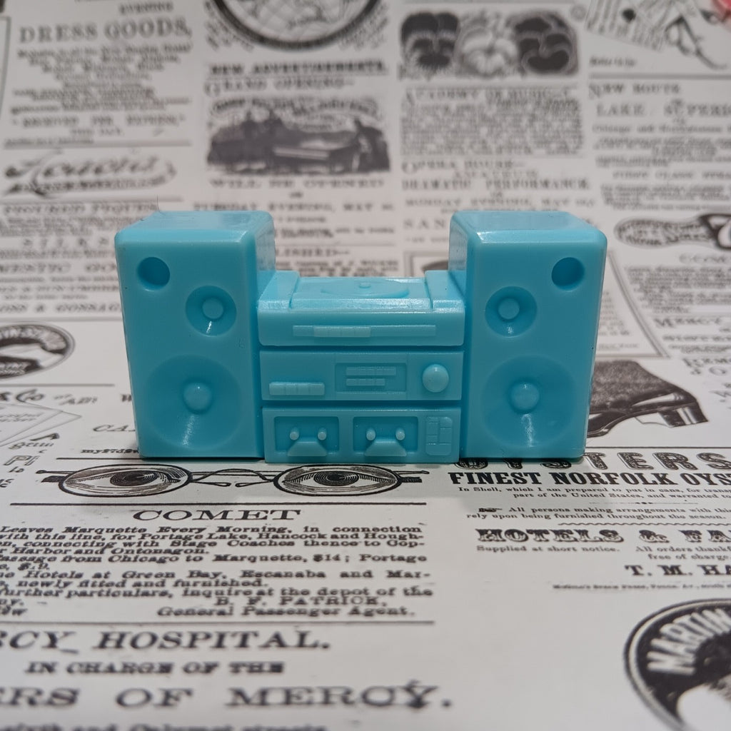Vintage Barbie Light Blue Home Stereo System