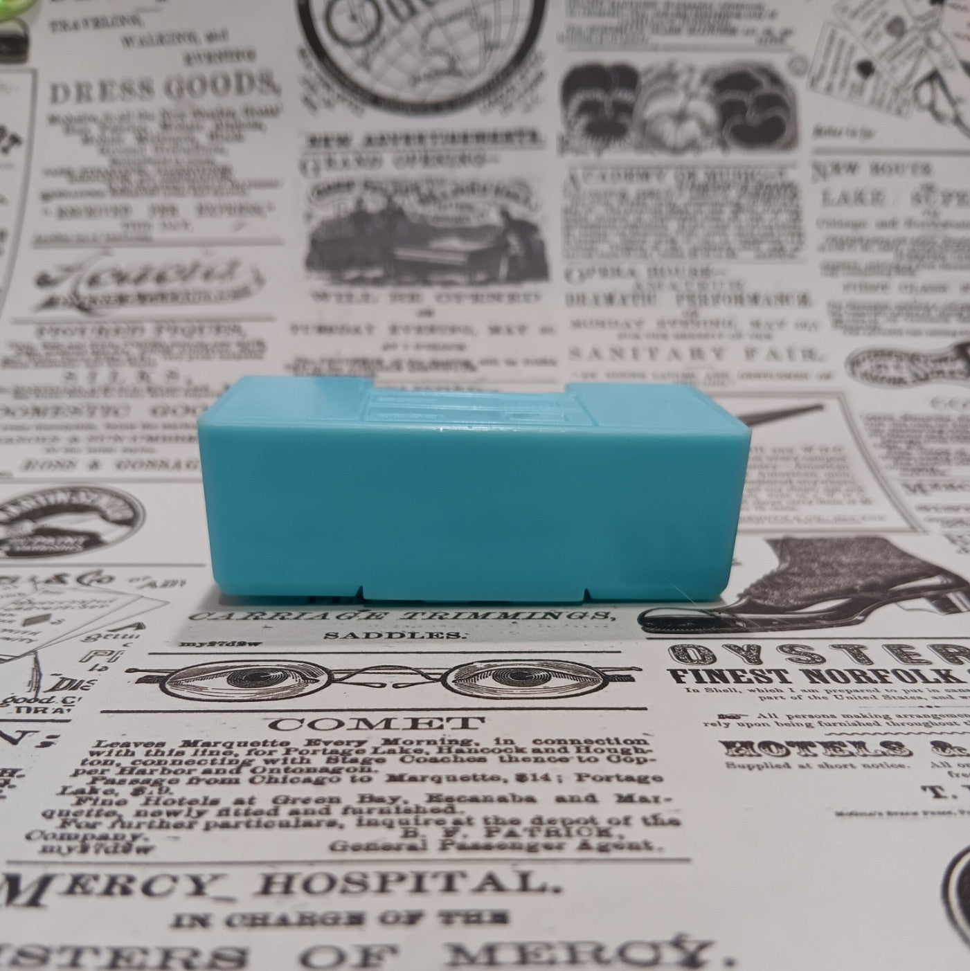Vintage Barbie Light Blue Home Stereo System