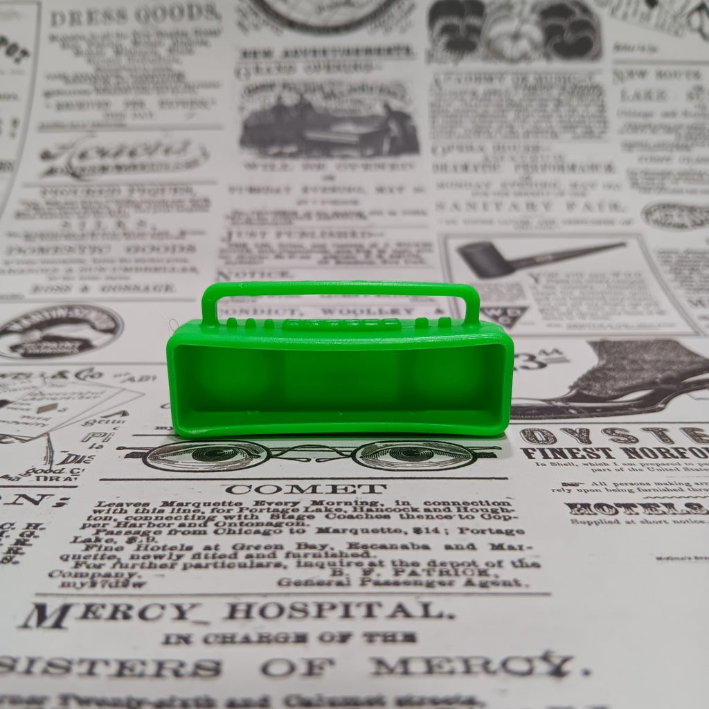 Vintage Barbie Small Green Boom Box