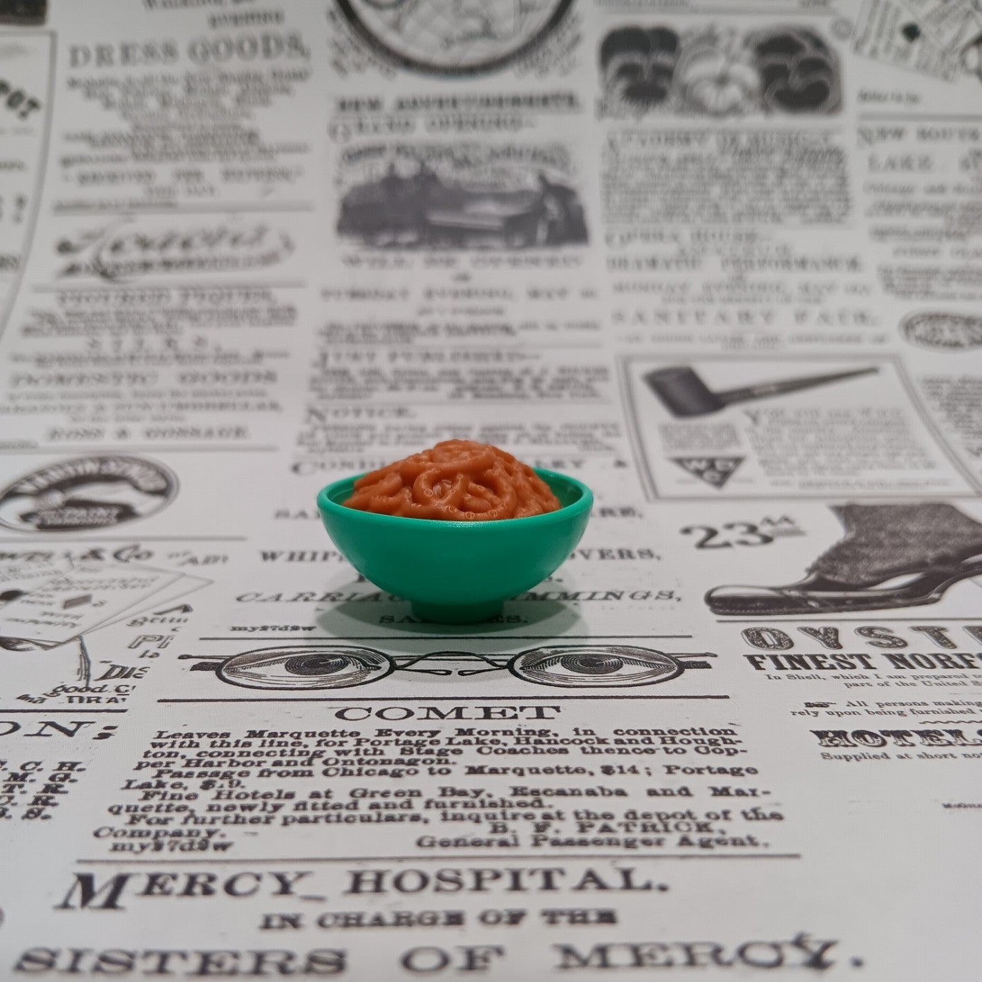 Barbie Sized Bowl of Pretzels