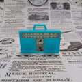 Vintage Barbie Turquoise Boom Box