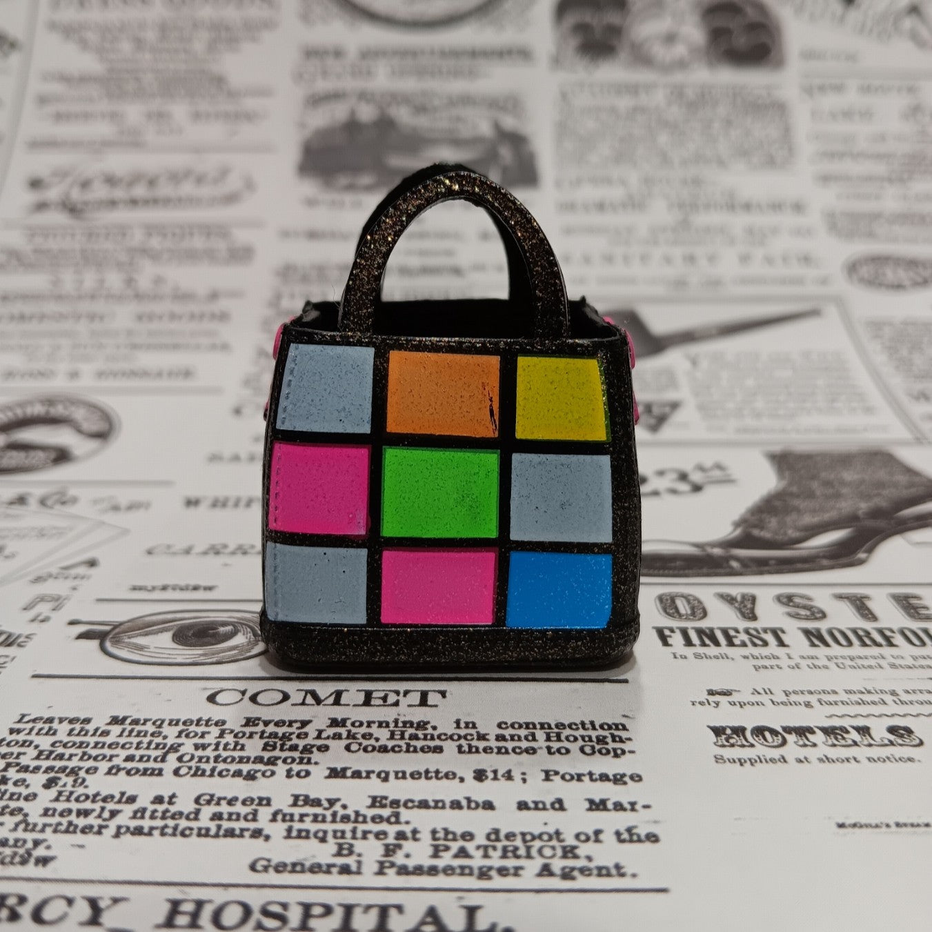 LOL Surprise Lil 80's BB Rubik's Cube Purse