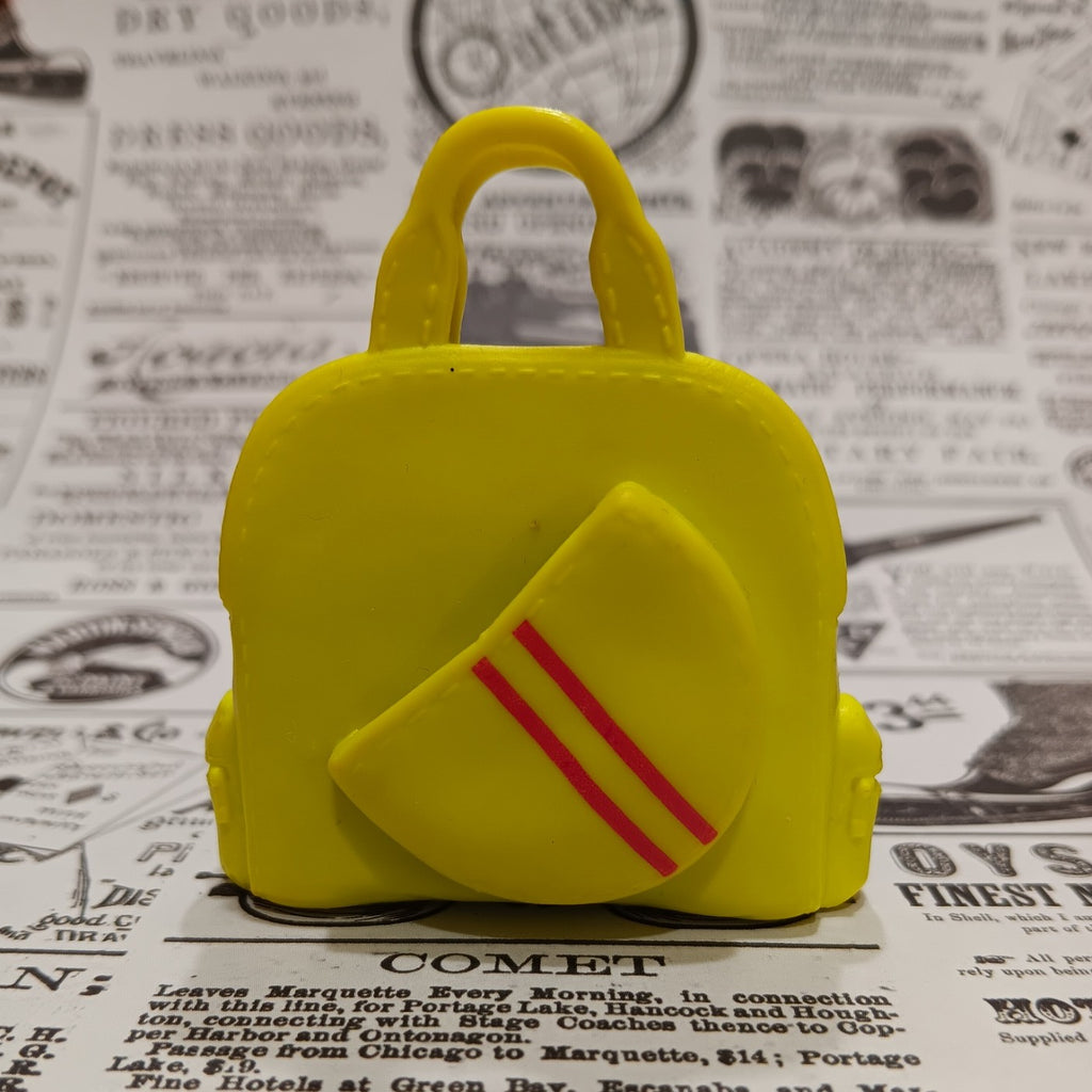 Barbie "You Can Be a Tennis Coach" Yellow Bag