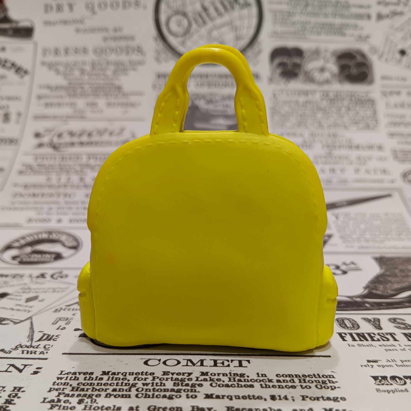 Barbie "You Can Be a Tennis Coach" Yellow Bag