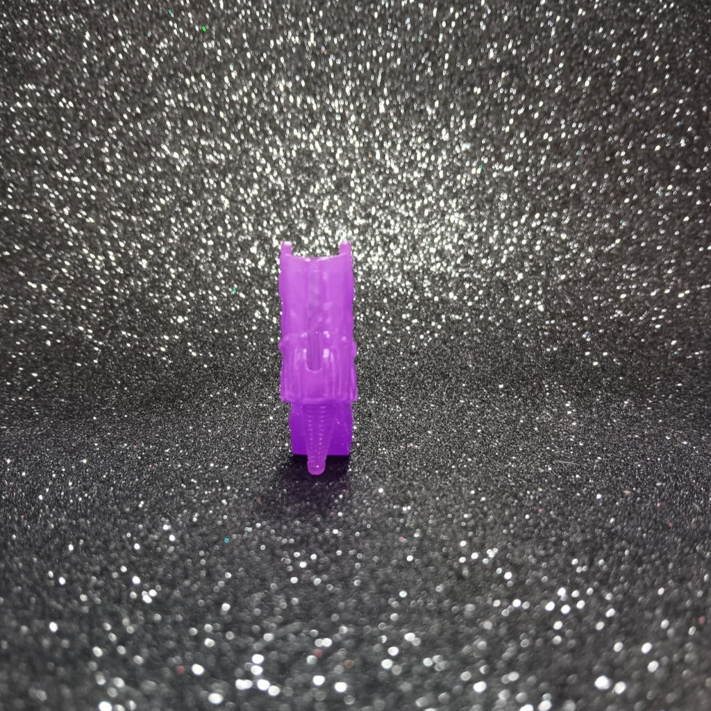 Fashionistas Purple Translucent Fringed Boot