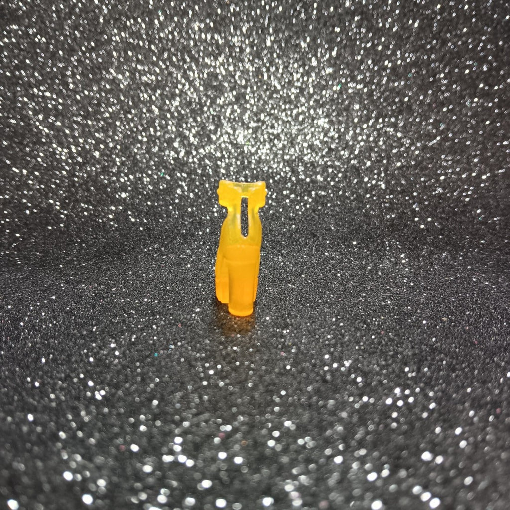 Barbie Translucent Yellow Platform Heel