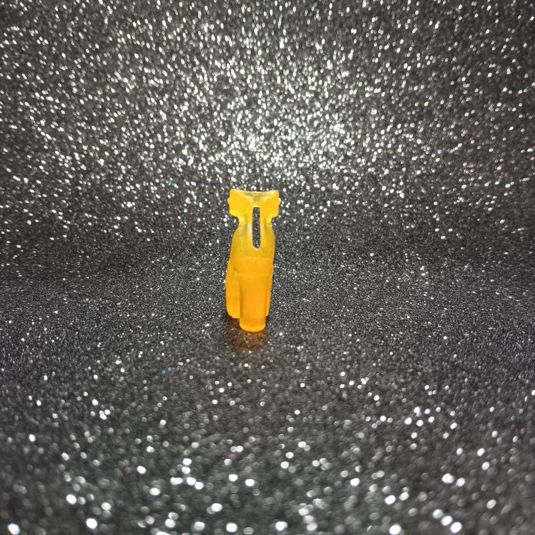 Barbie Translucent Yellow Platform Heel