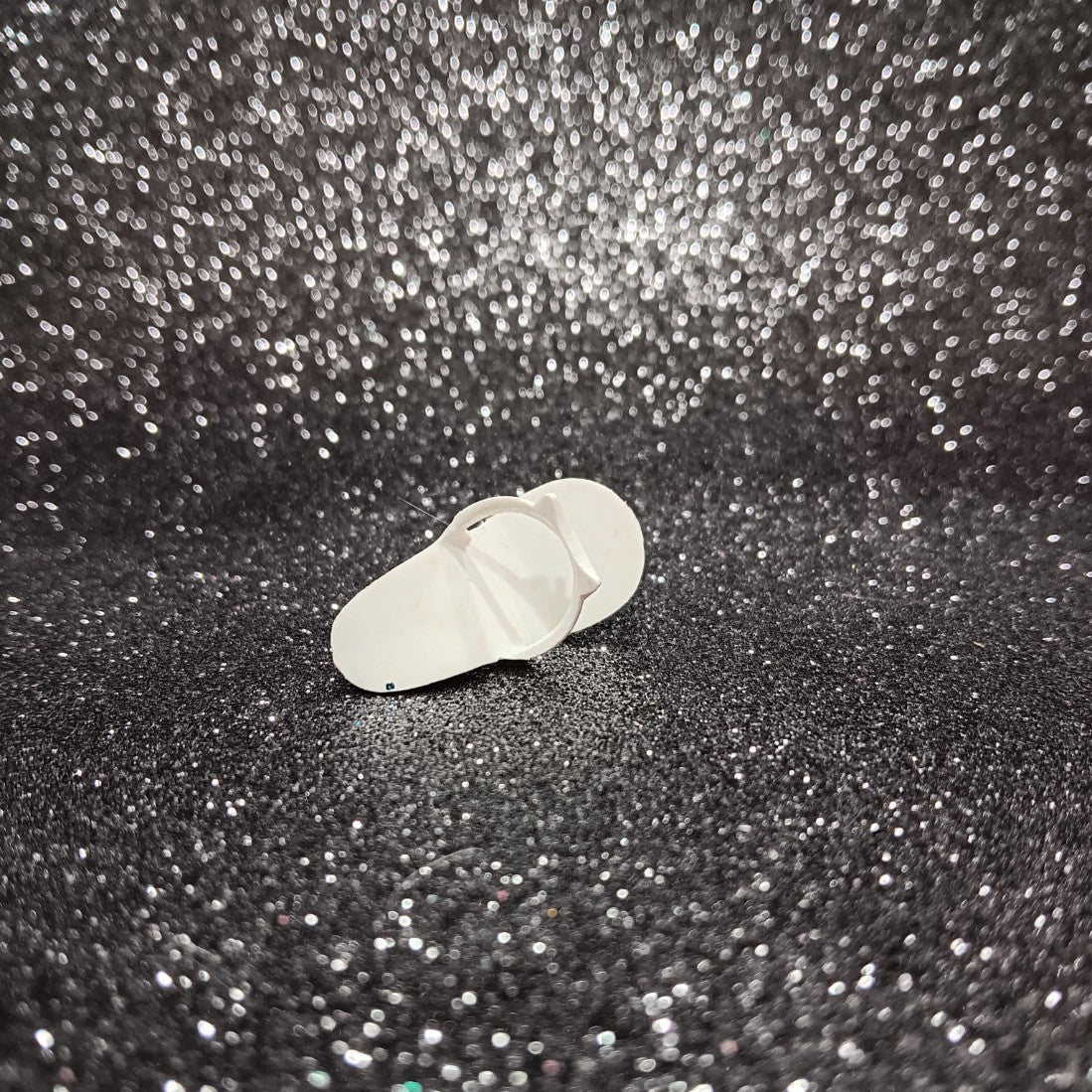 Vintage 1950's White High Heel for Little Miss Revlon