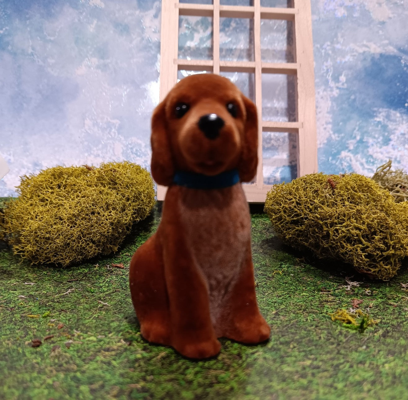 Vintage Barbie Pet Lovin' Sitting Irish Setter Puppy
